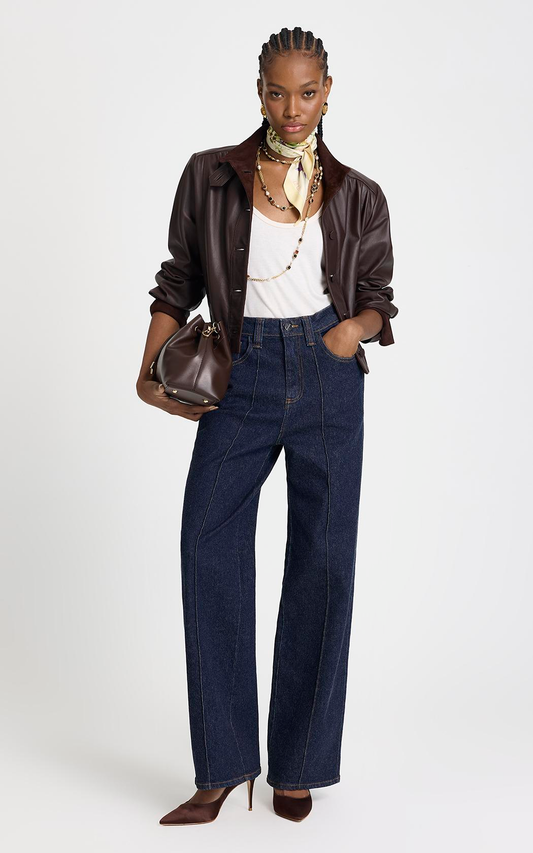 Jean recto Amora Le Lis Blanc