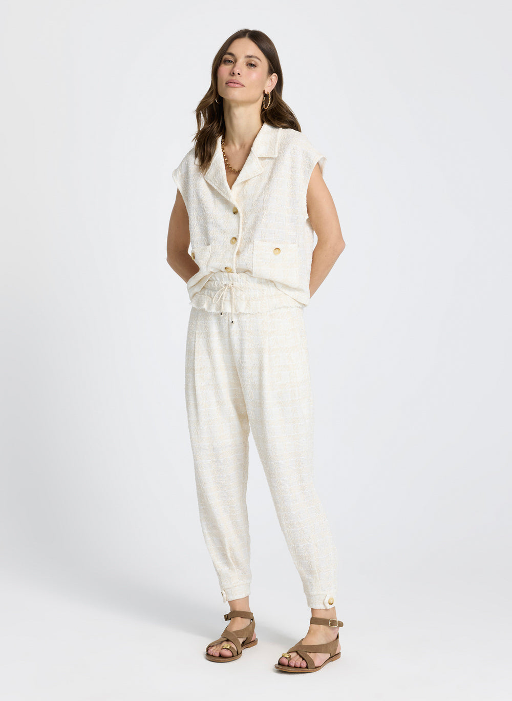 Pantalon Gianna conjunto Le Lis Blanc