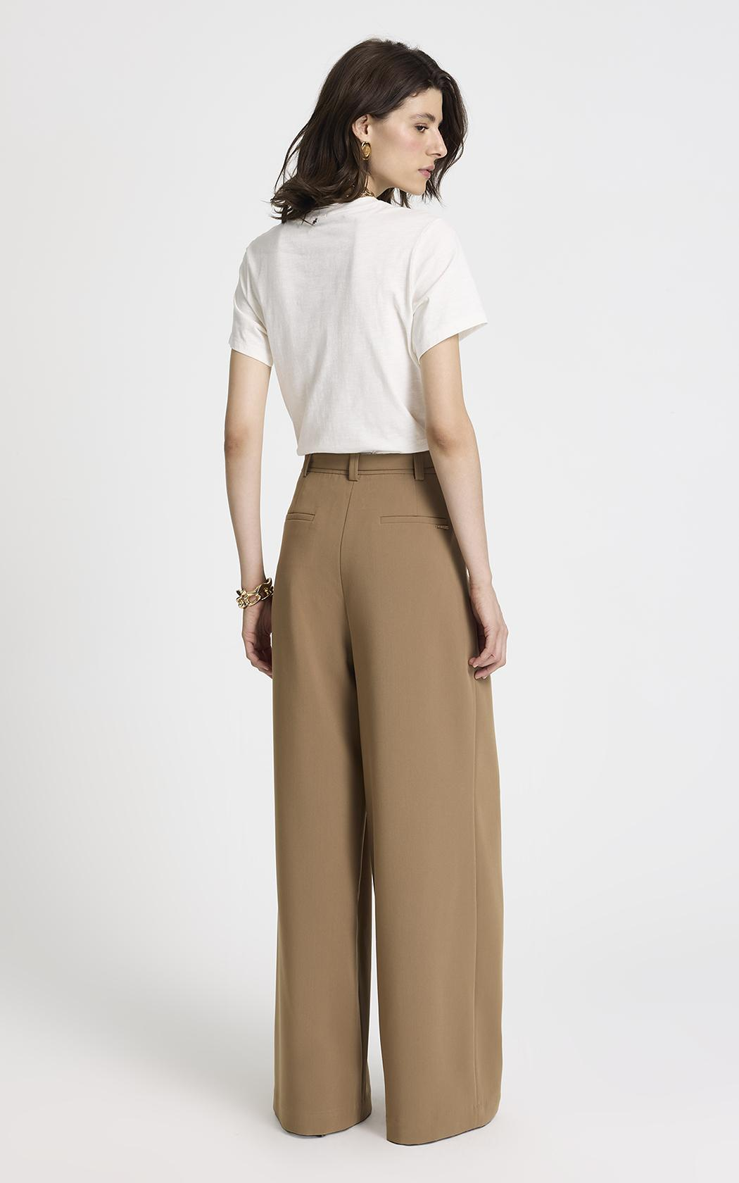 Pantalón Rubia camel Le Lis Blanc