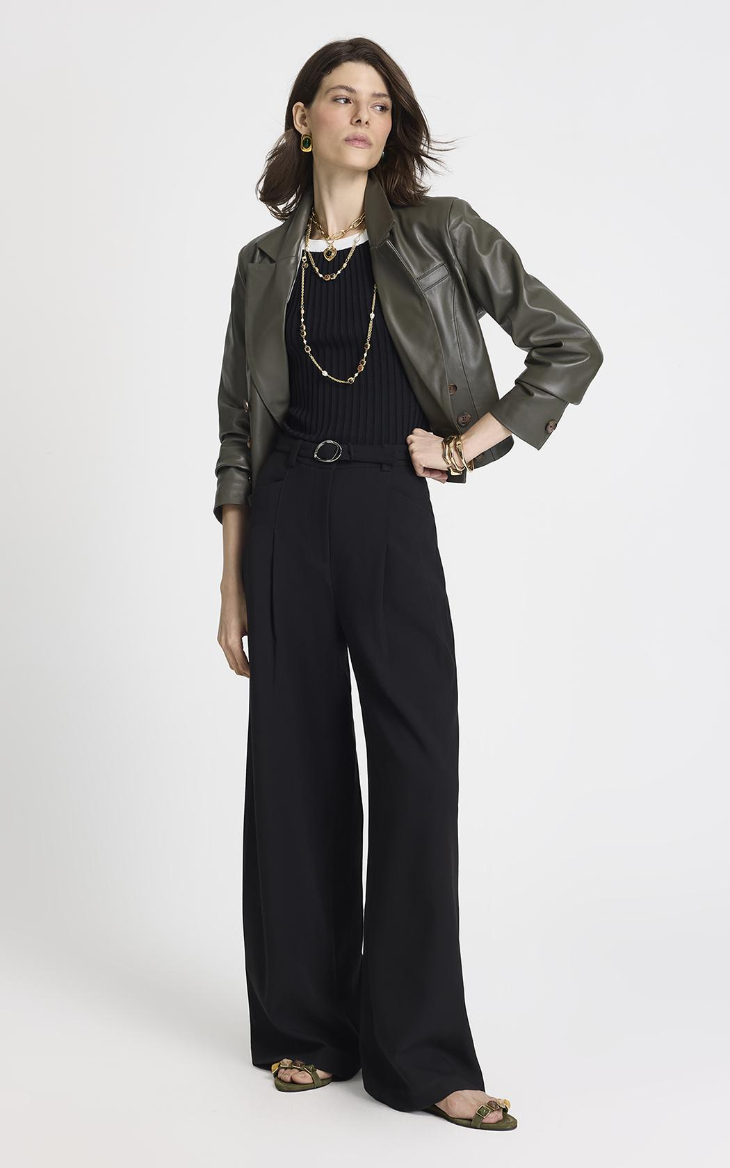 Pantalón Rubia negro Le Lis Blanc