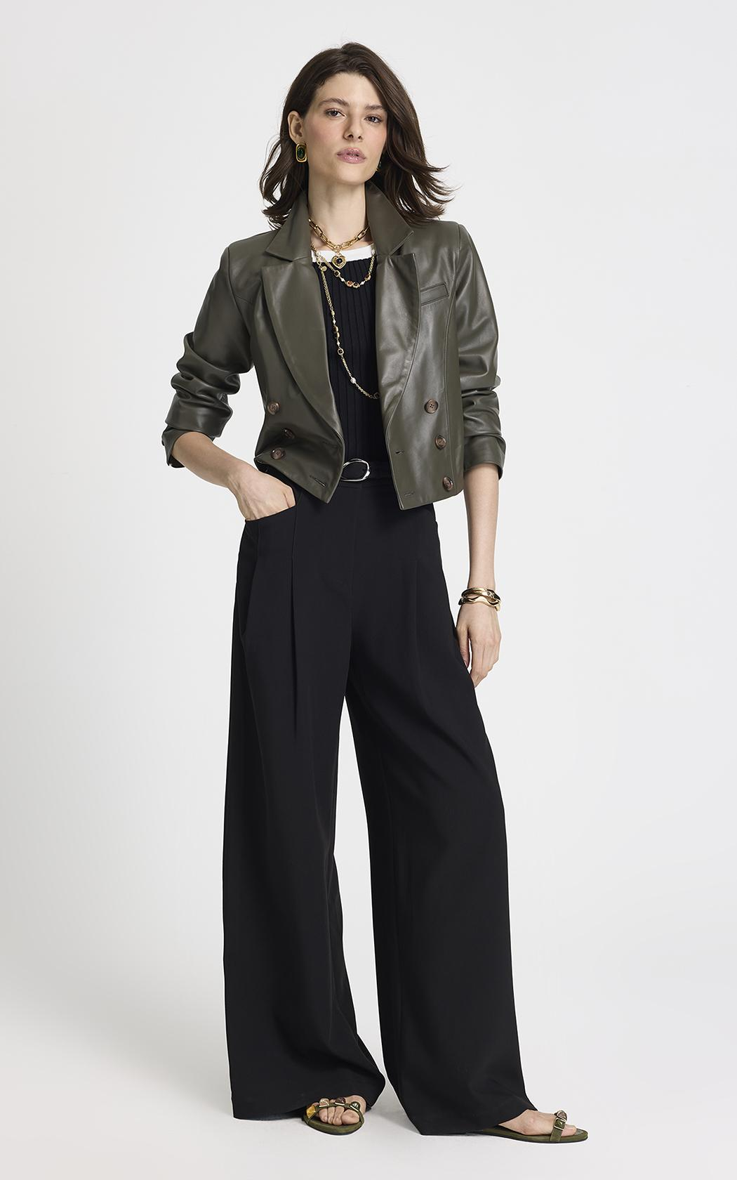 Pantalón Rubia negro Le Lis Blanc
