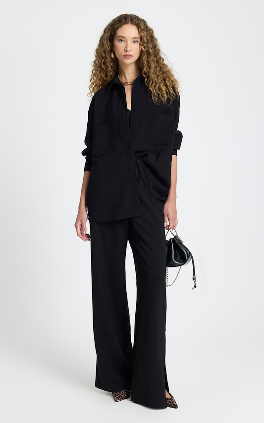Pantalon negro Georgia Le Lis Blanc