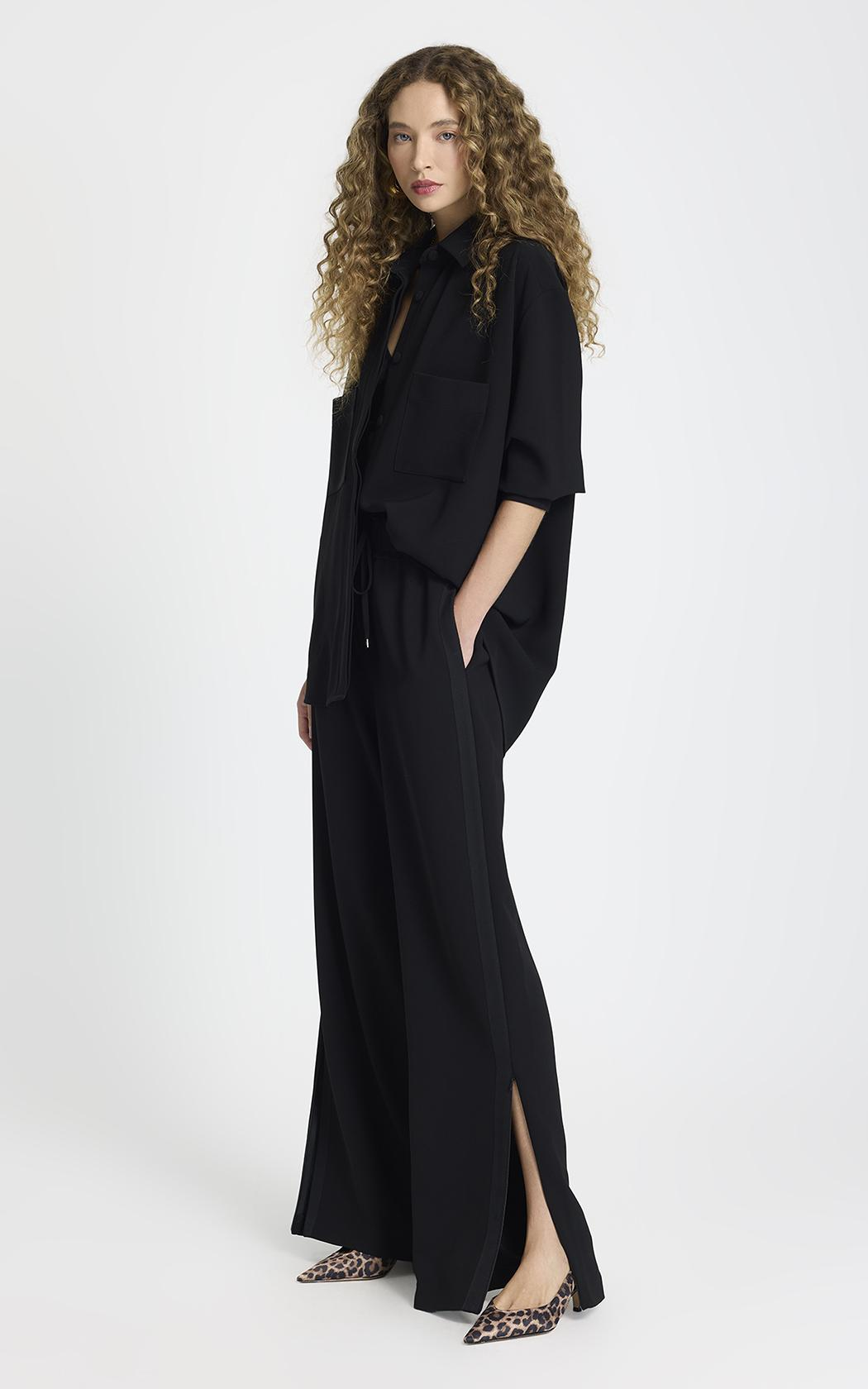 Pantalon negro Georgia Le Lis Blanc