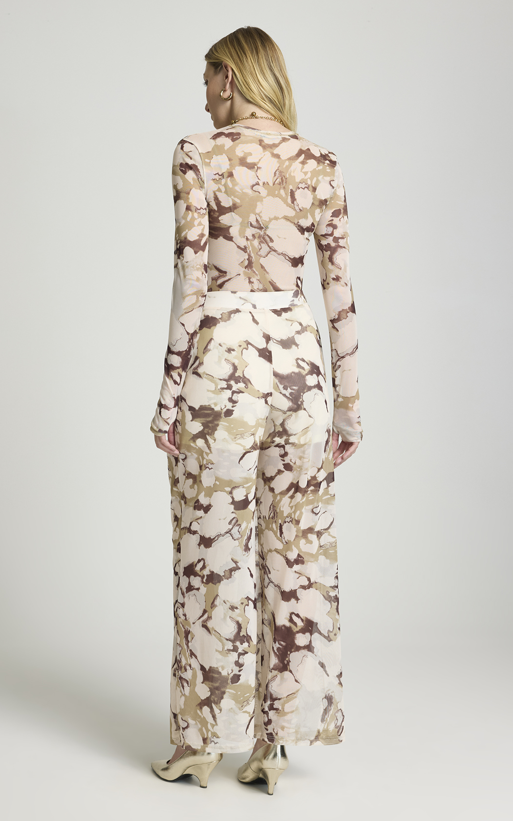 Pantalon de tul Marfim Le Lis Blanc