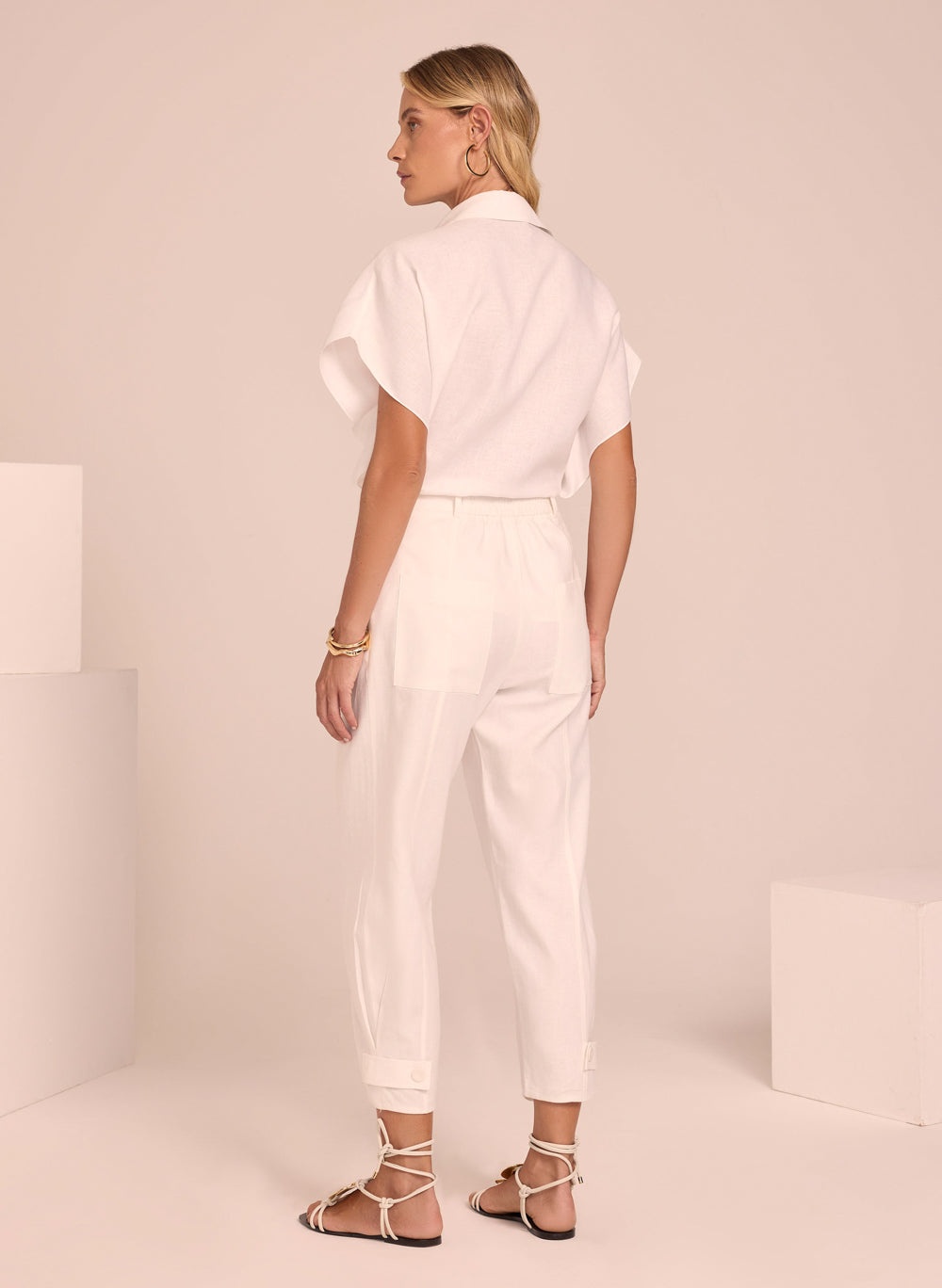 Pantalón Mariah blanco Le Lis Blanc