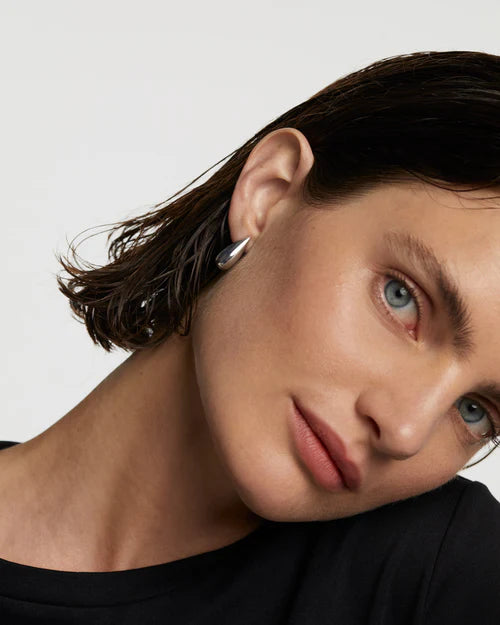 Caravanas Sugar grande plata PDPAOLA