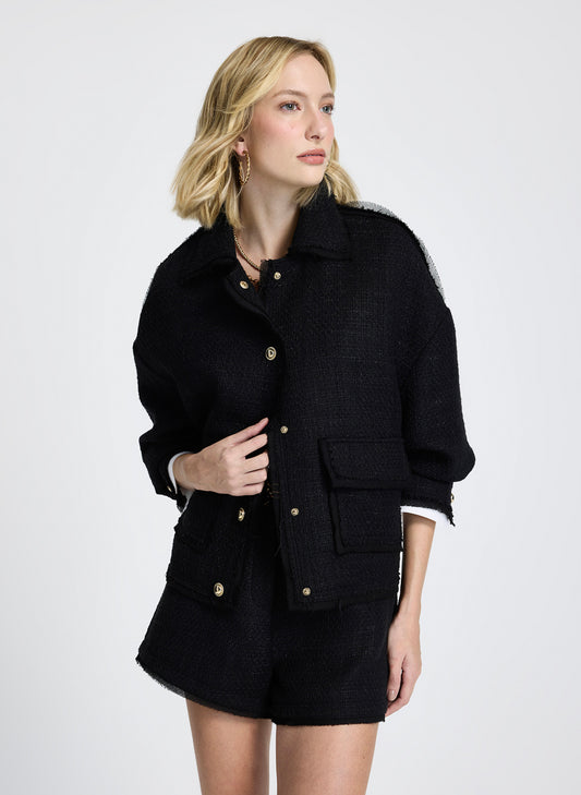 Chaqueta negra Bruna Le Lis Blanc