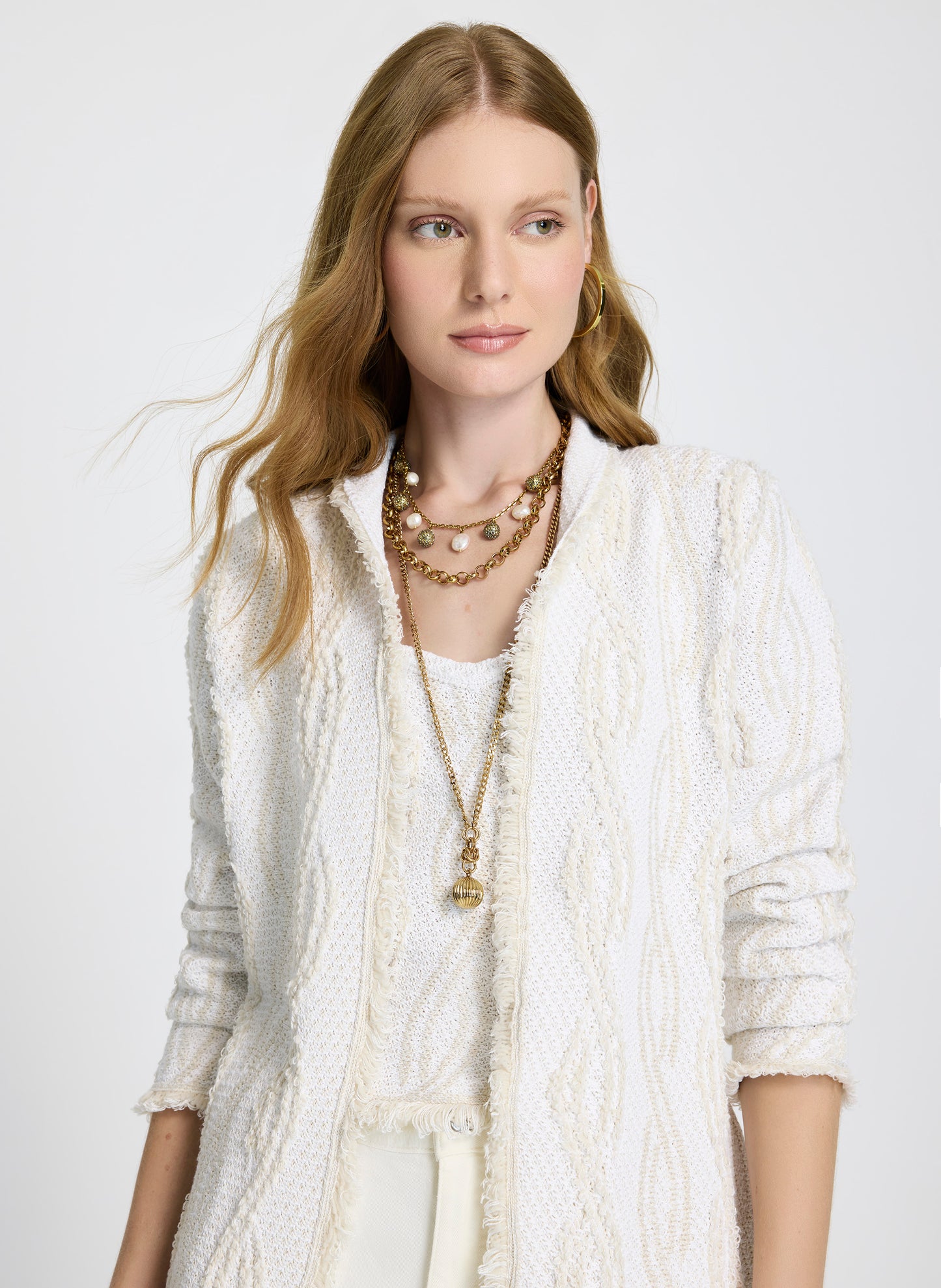 Saco tejido Estela Le Lis Blanc