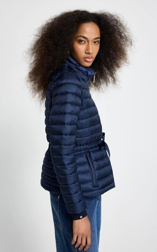Campera capitoneada azul Hanna Le lis Blanc