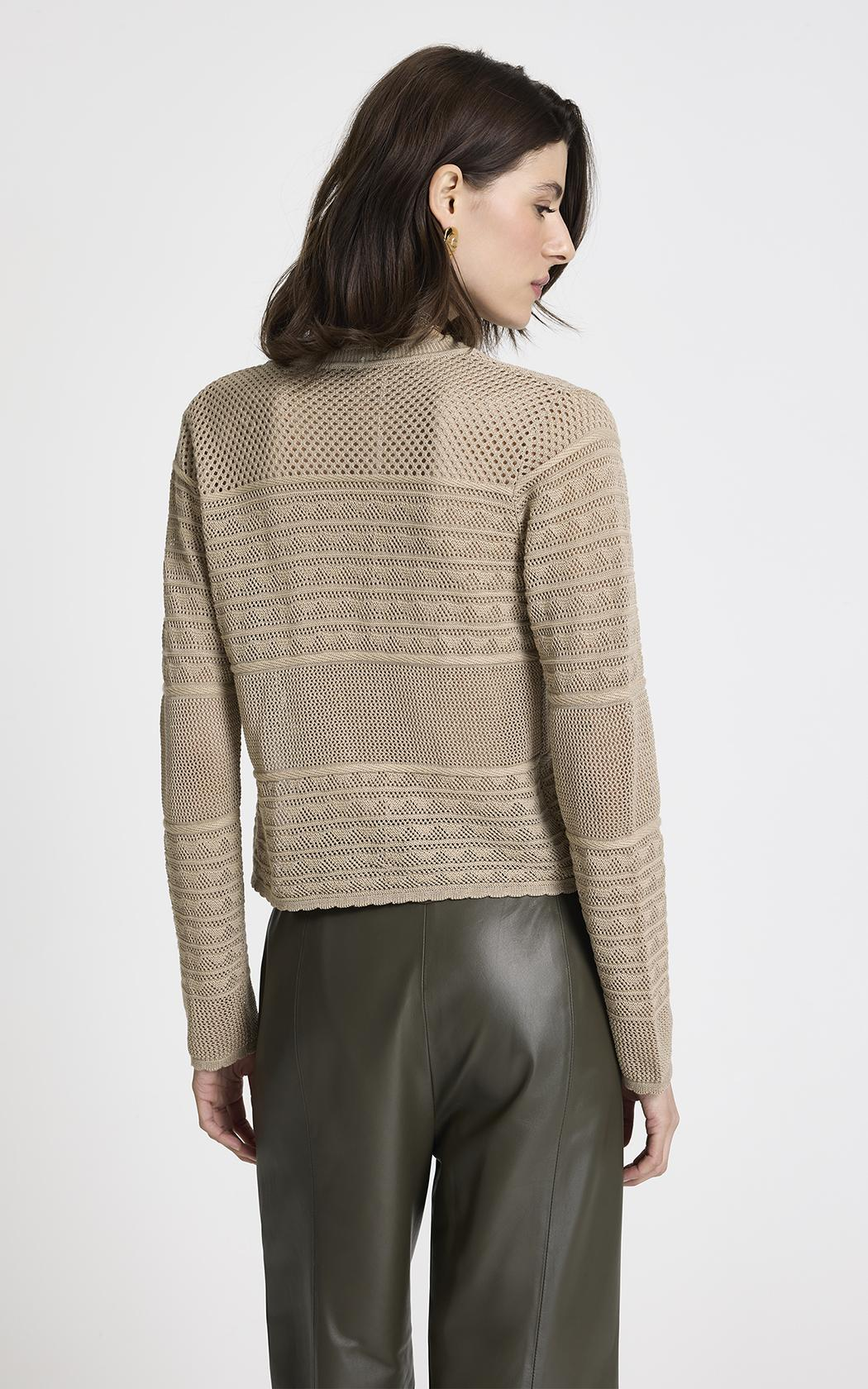 Cárdigan Alicia beige Le Lis Blanc
