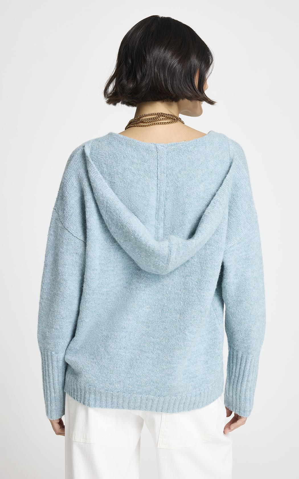 Sweater con capucha Vivi Le Lis Blanc
