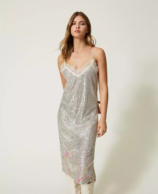 Vestido midi Twinset