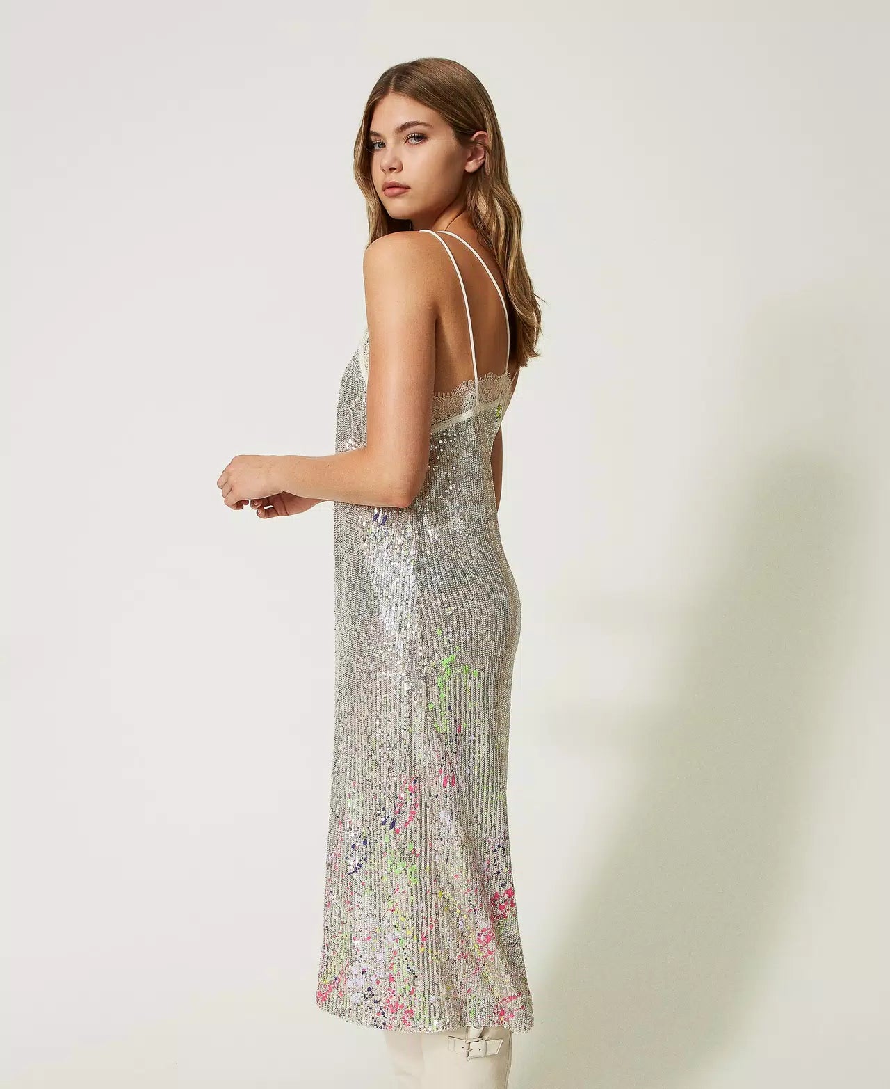 Vestido midi Twinset