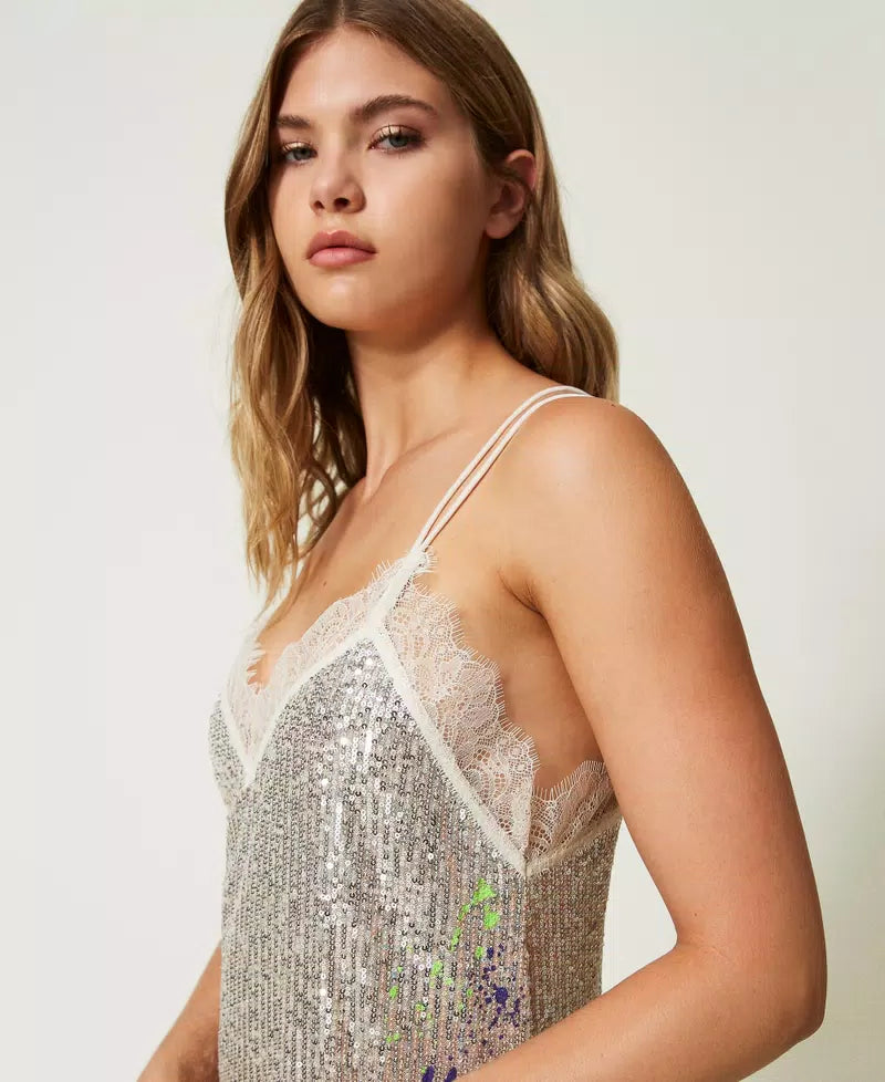 Vestido midi Twinset