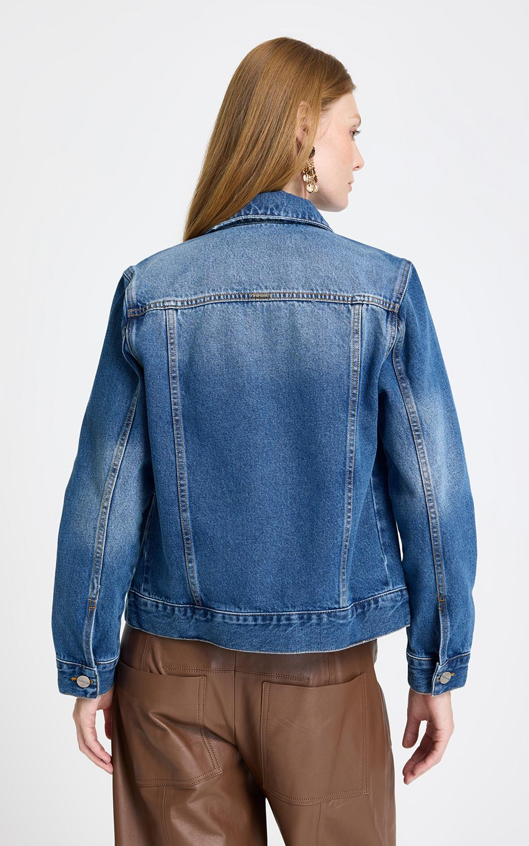 Chaqueta de Jean Jovina Le Lis Blanc