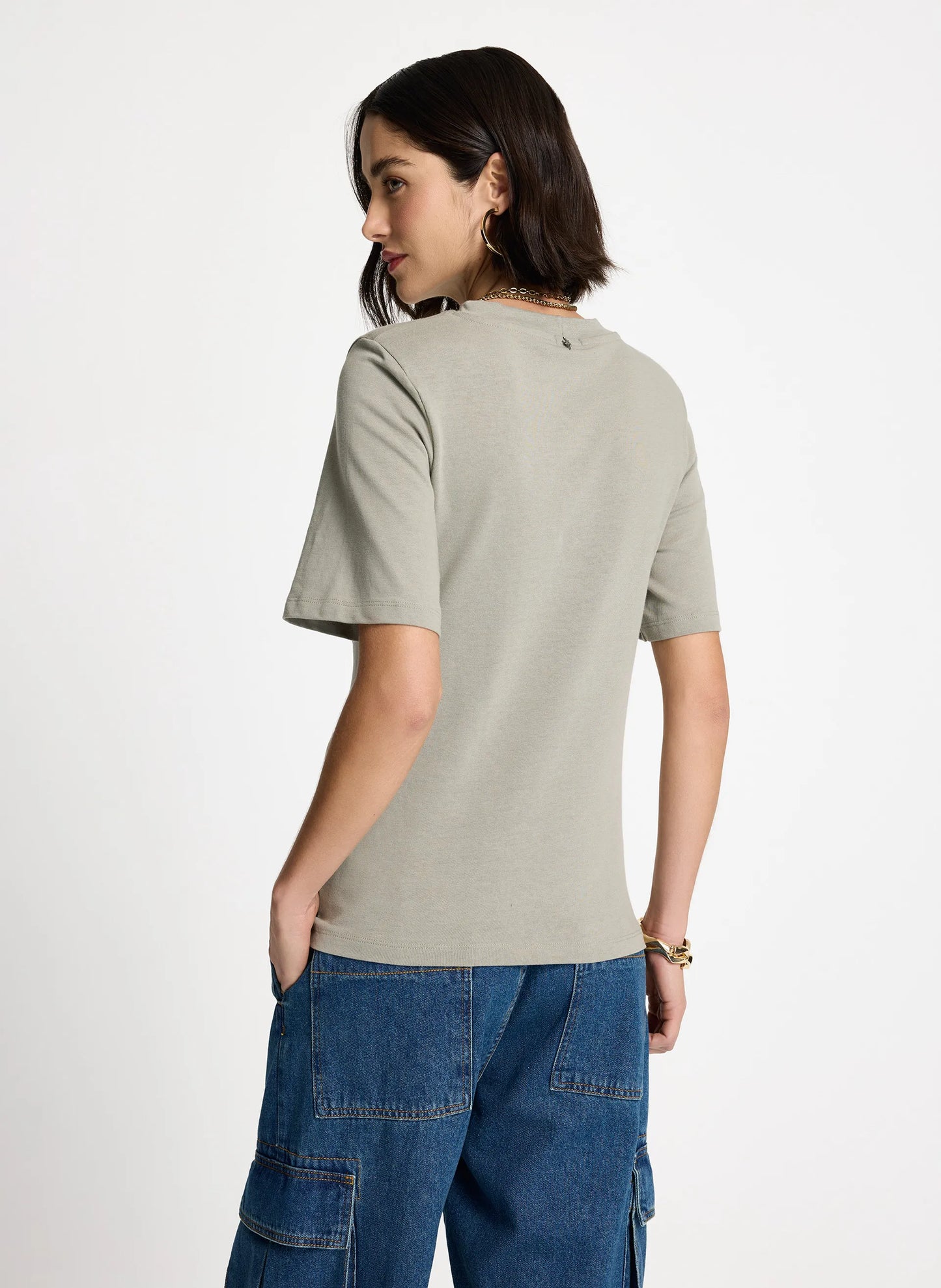 Remera verde lavado Isadora Le Lis Blanc