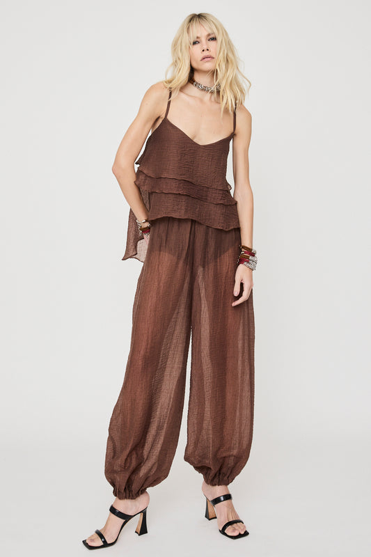 Pantalon Marron New March