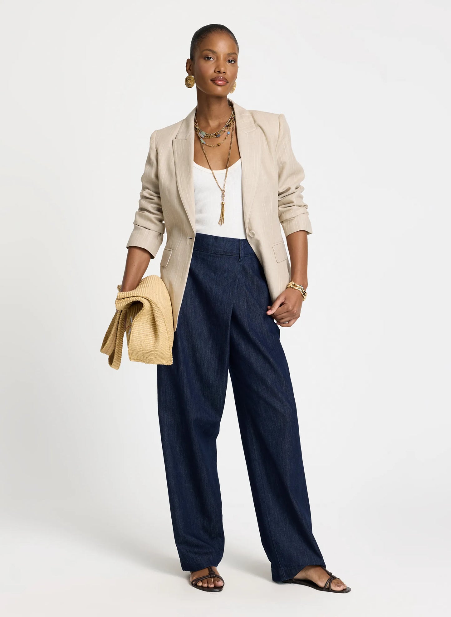 Jean sobre falda Felina Le Lis Blanc