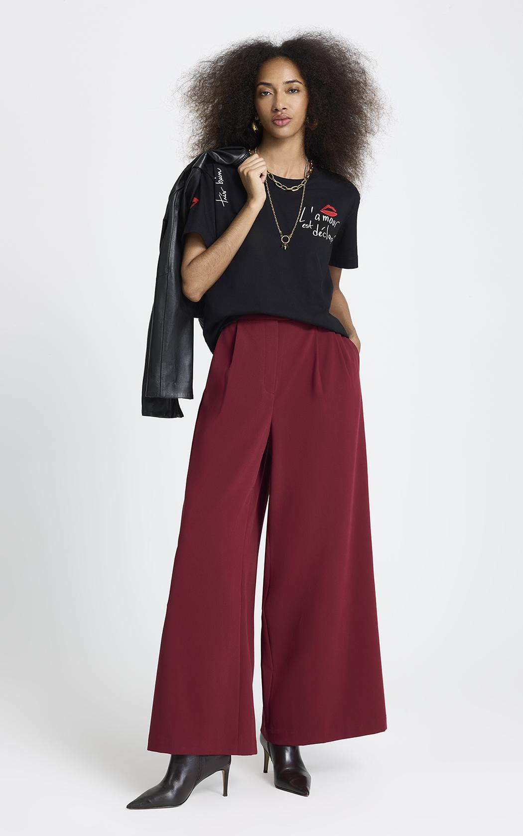 Remera con bordado Tre bien Le Lis Blanc