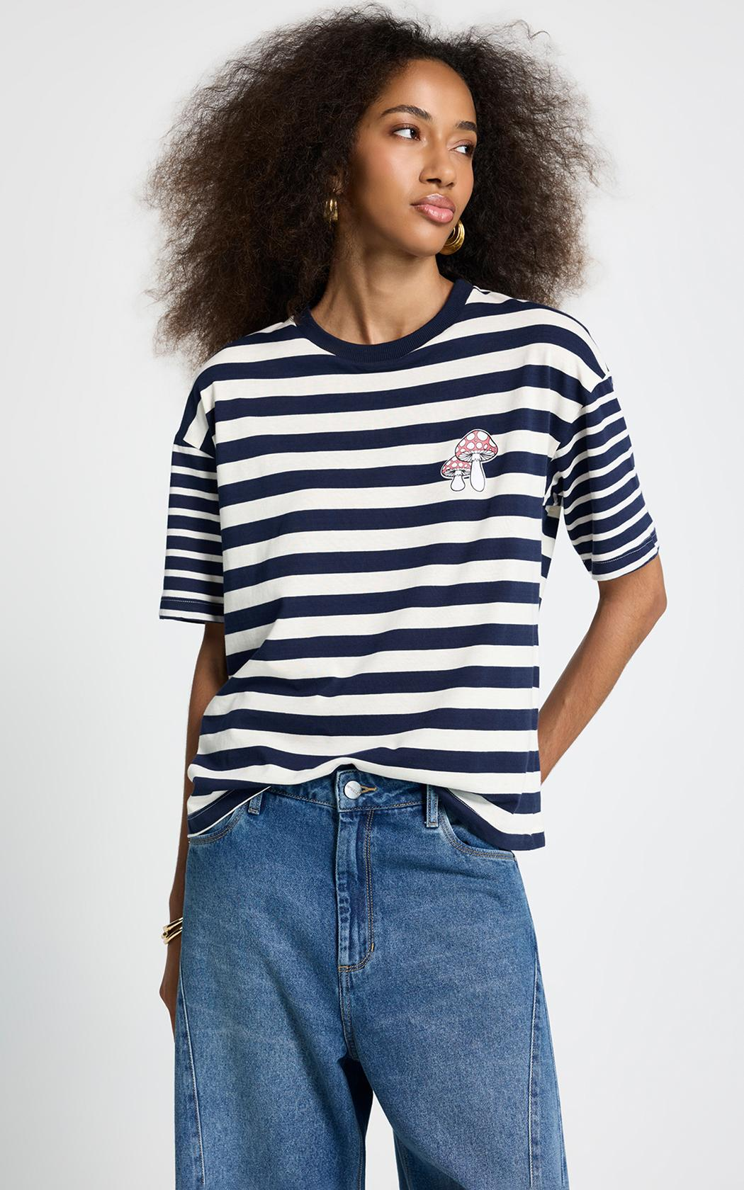 Remera a rayas Mush icon Le Lis Blanc