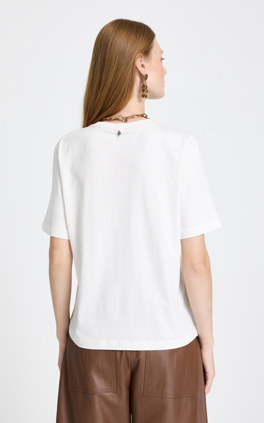 Remera estampada color dogs Le Lis Blanc