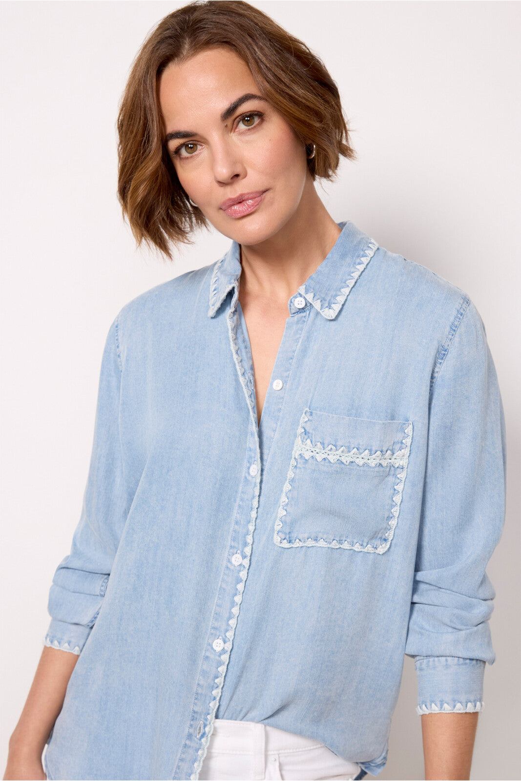 Camisa de jean Saya Rails