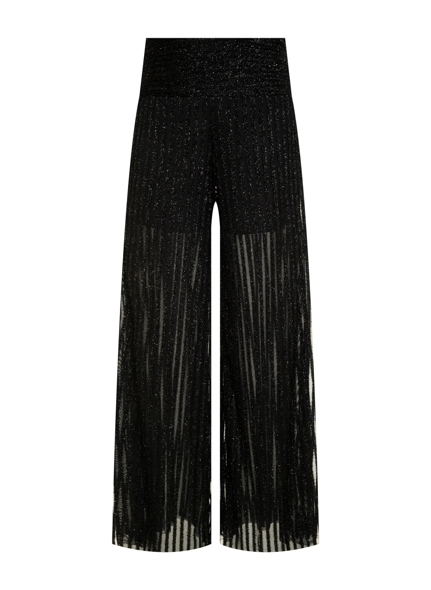 Pantalón Gaia negro lurex Le Lis Blanc
