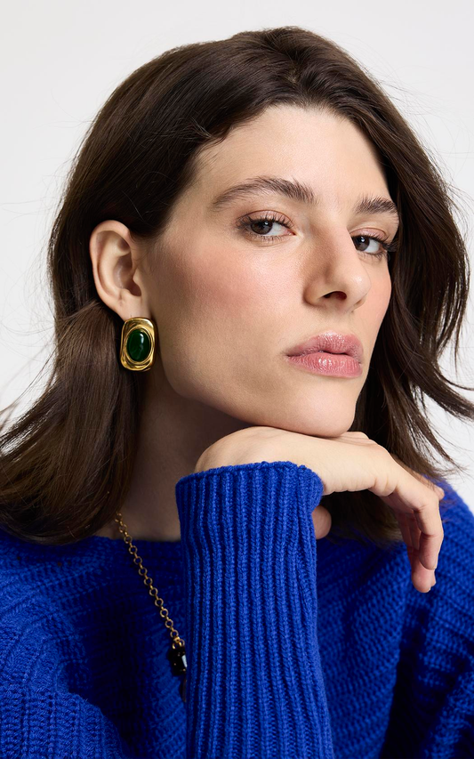 Caravana Emilia verde Le Lis Blanc