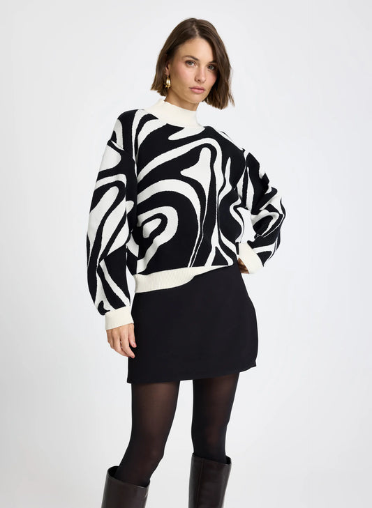Sweater estampado Ariane Le Lis Blanc