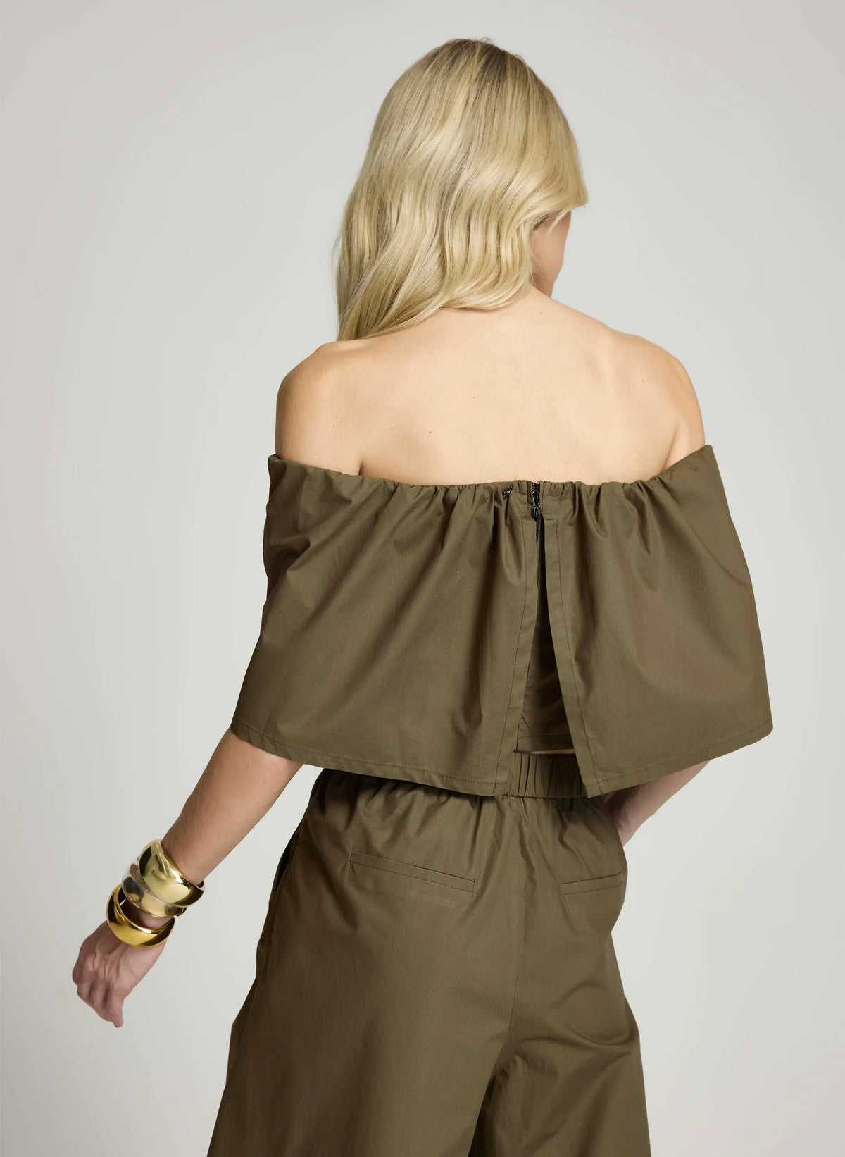 Blusa hombros caidos Bianca Le Lis Blanc