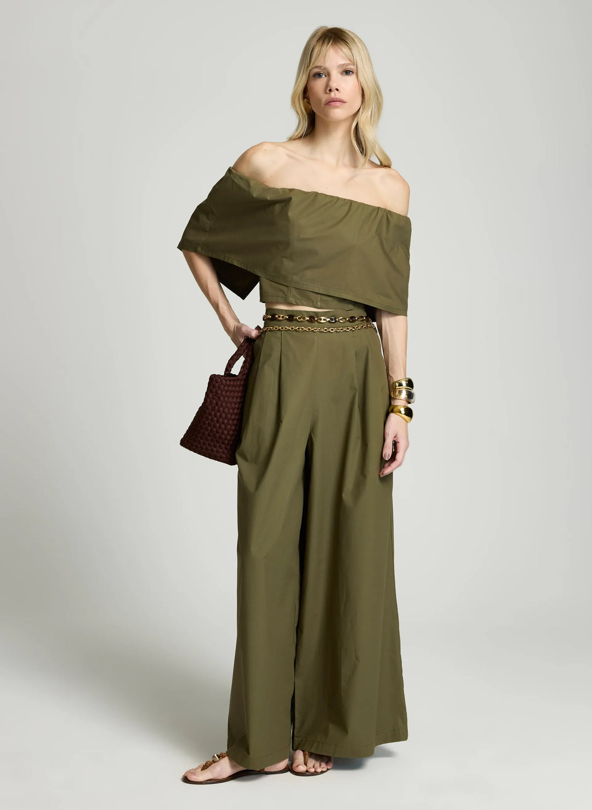 Pantalon palazo Bianca Le Lis Blanc