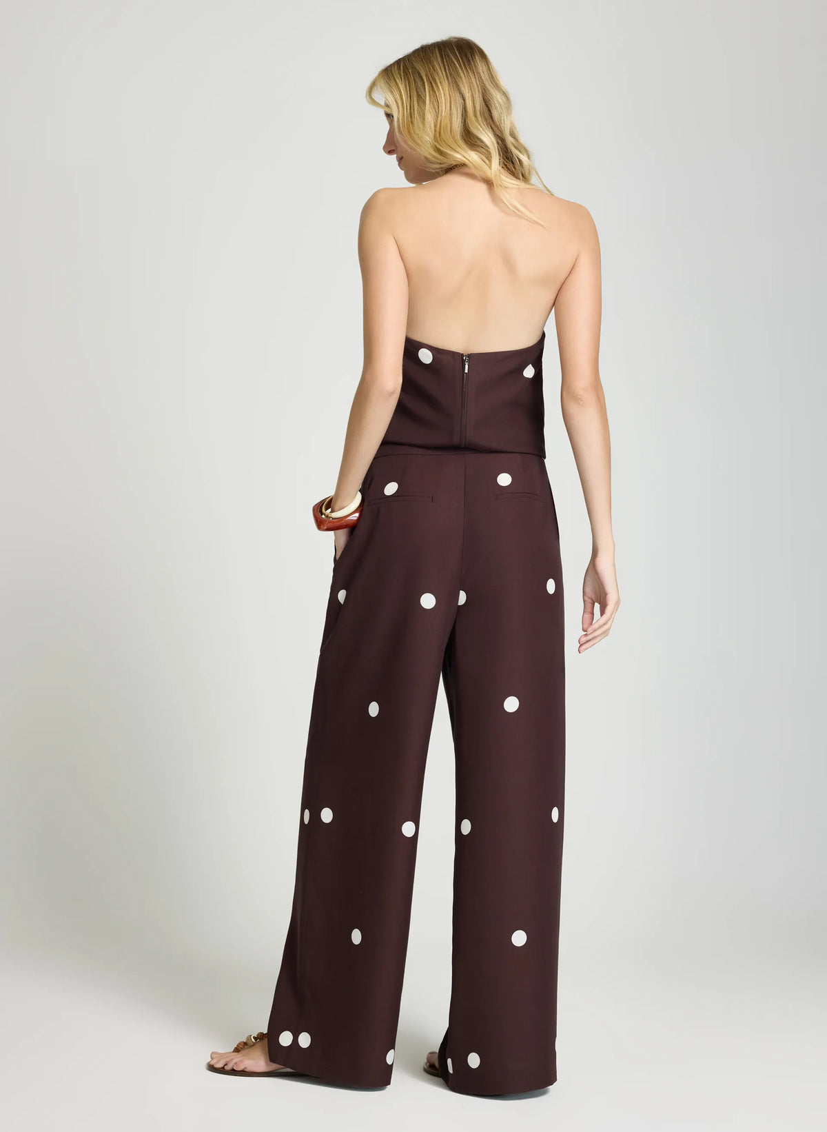 Pantalon lunares Maite Le Lis Blanc