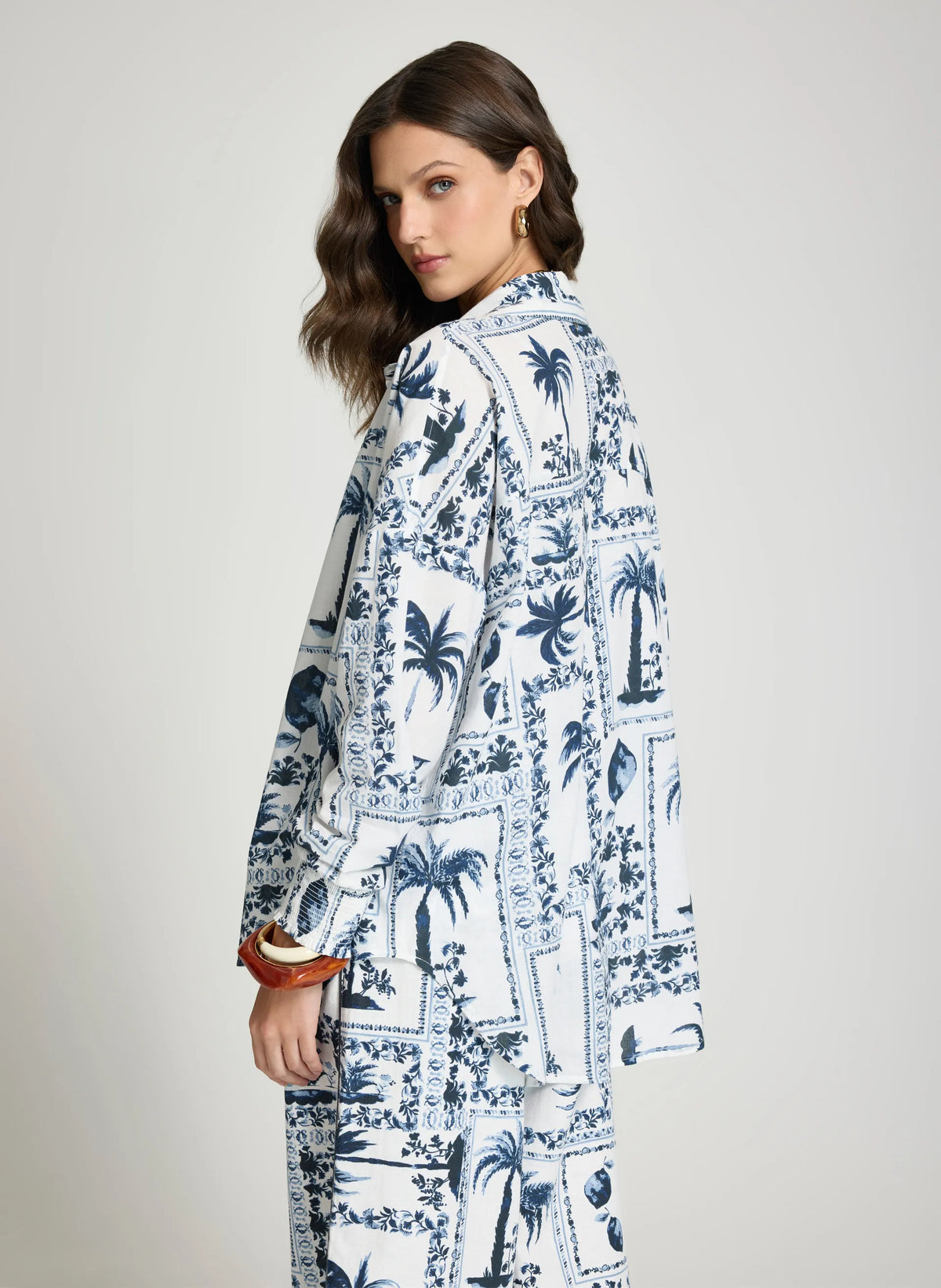 Camisa estampada Alexia Le Lis Blanc