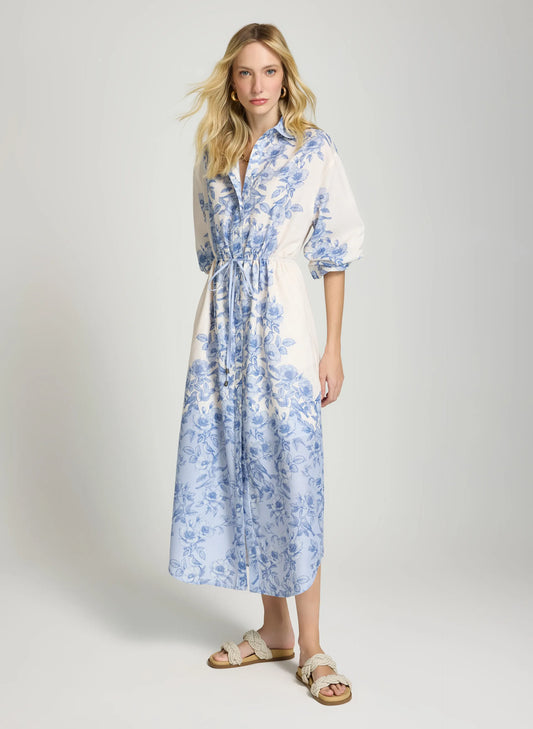 Vestido camisero Flora Le Lis Blanc