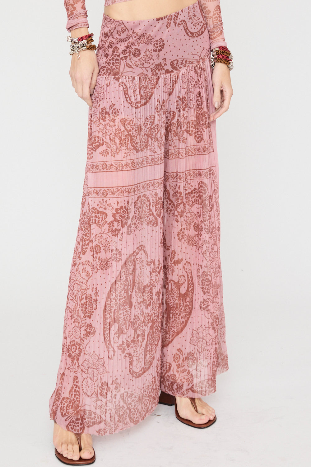 Pantalon Tul Rosa New Macth