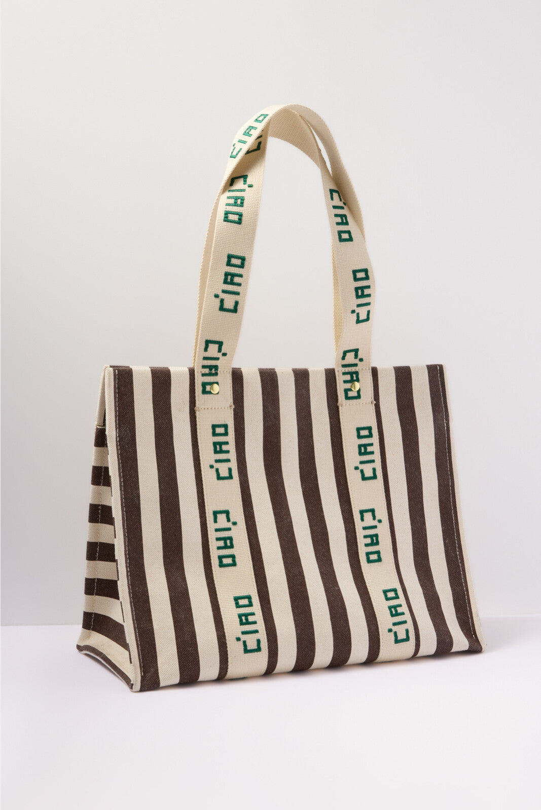 Tote bag rayas lona Clare v