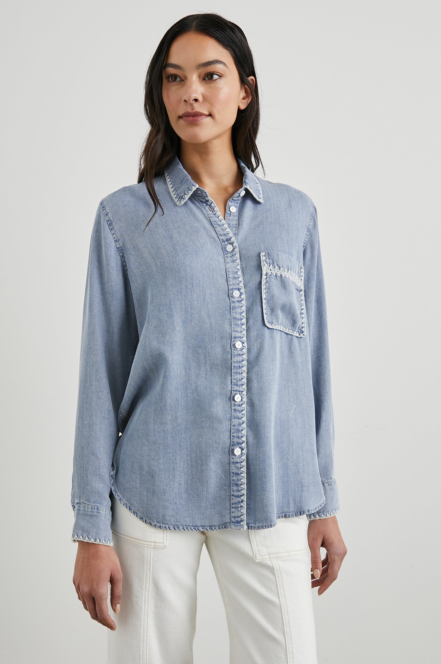 Camisa de jean Saya Rails