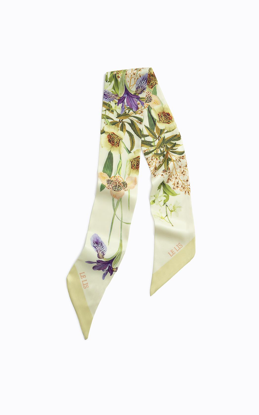 Pañuelo Floral crema Le Lis Blanc