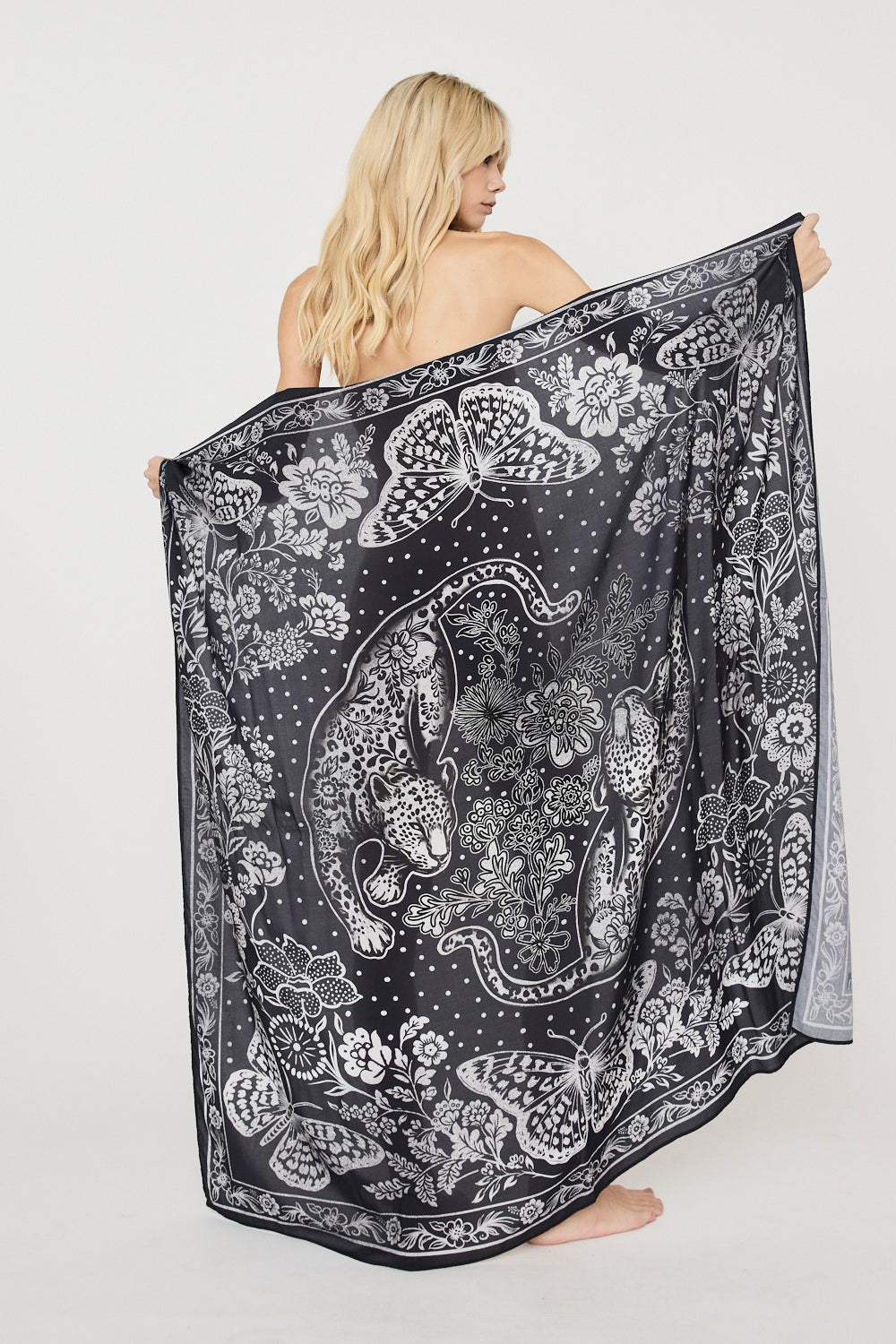 Pareo Bandana Negro New Match