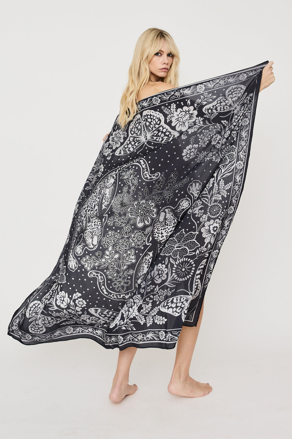 Pareo Bandana Negro New Match