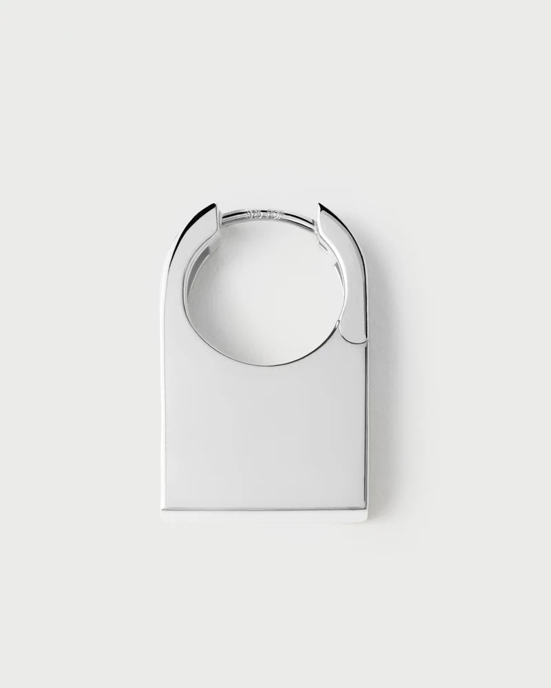 Aros de plata Chicago PDPAOLA