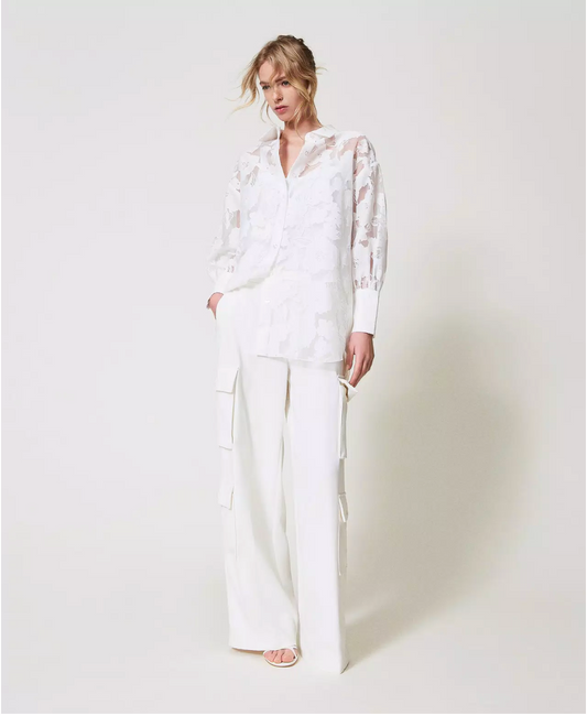Camisa de organza Flora Twinset