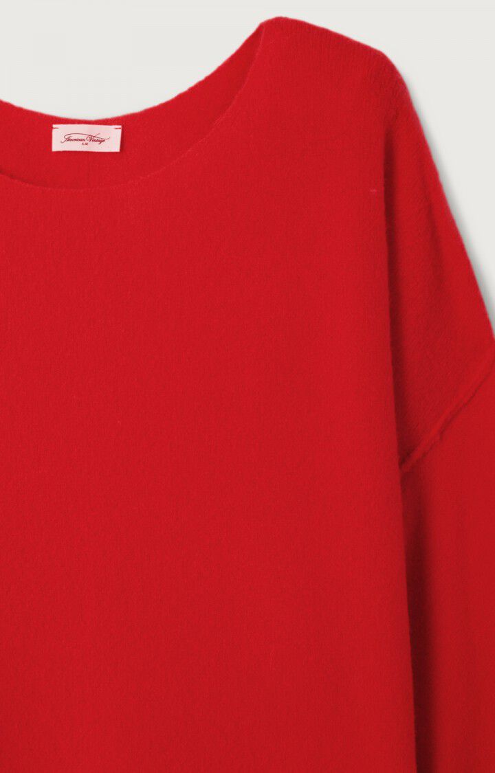 Sweater Damsville rojo American vintage