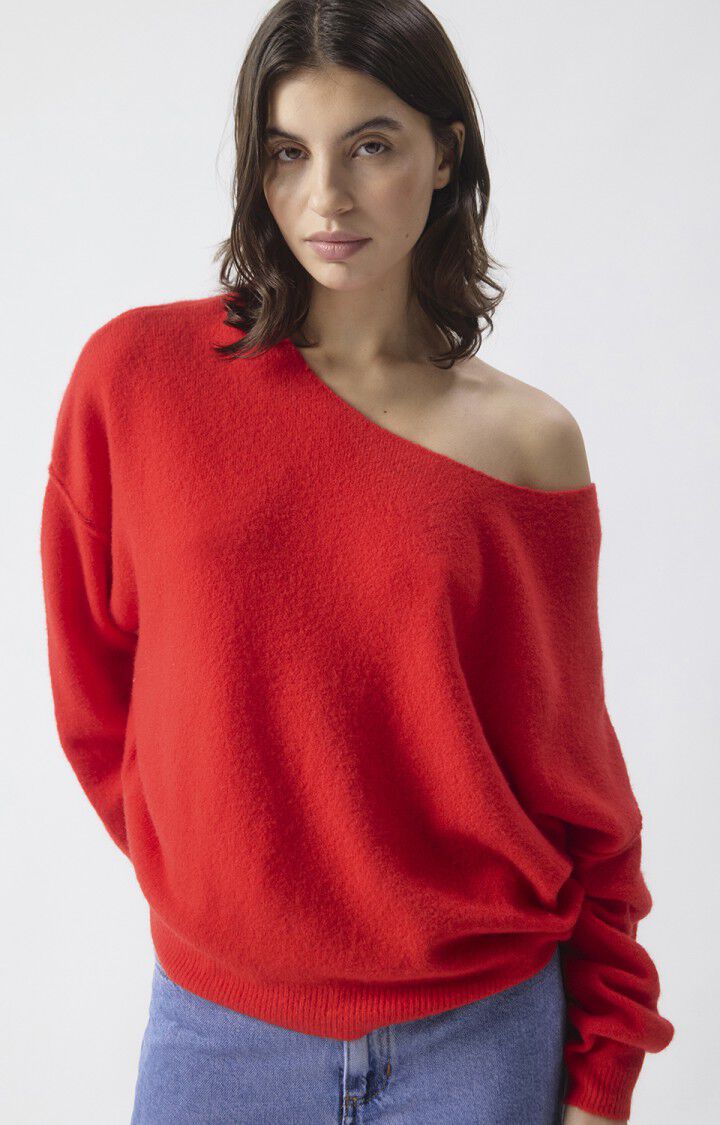 Sweater Damsville rojo American vintage