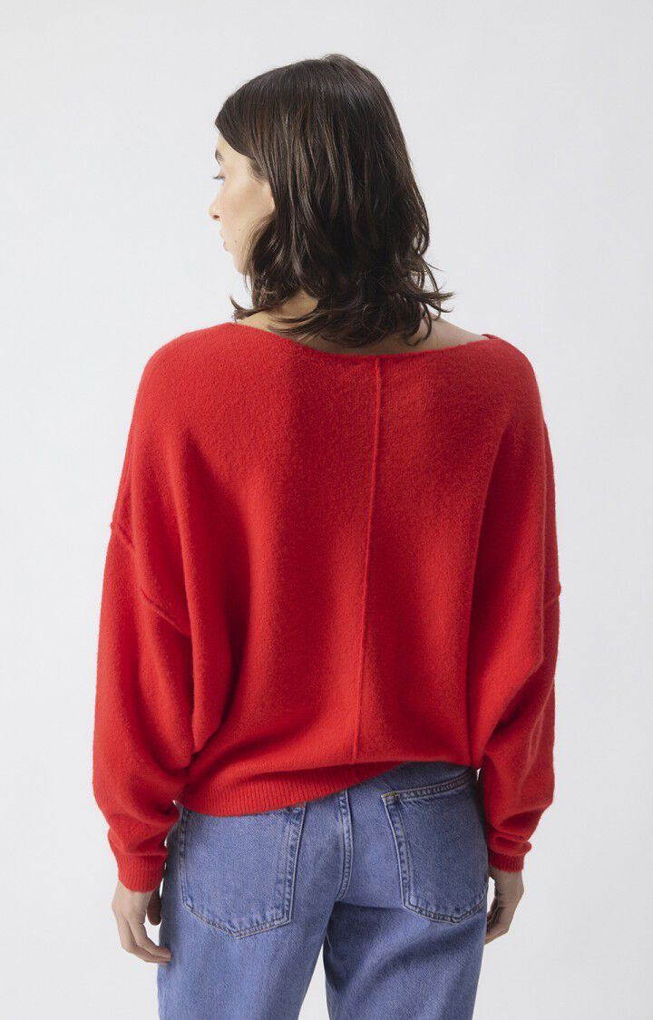Sweater Damsville rojo American vintage