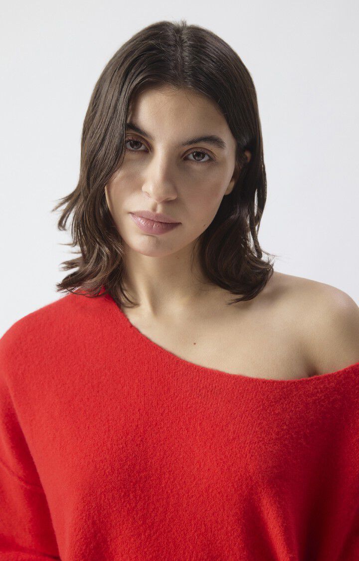 Sweater Damsville rojo American vintage