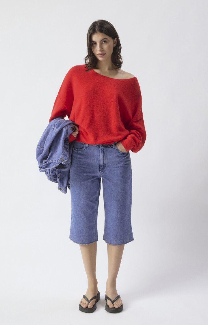 Sweater Damsville rojo American vintage