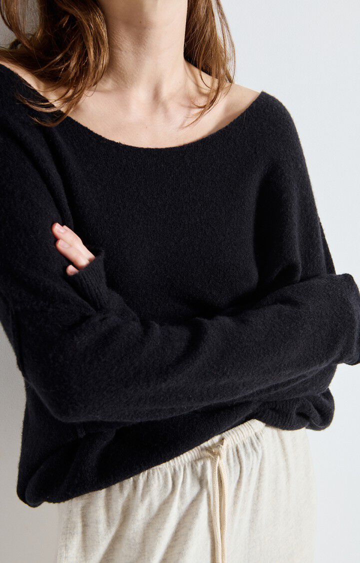Sweater Damsville negro American vintage