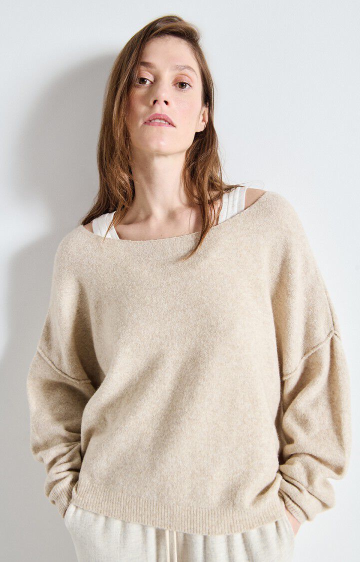 Sweater Damsville beige American vintage