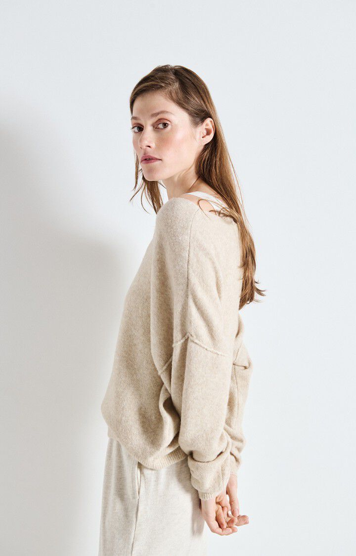 Sweater Damsville beige American vintage